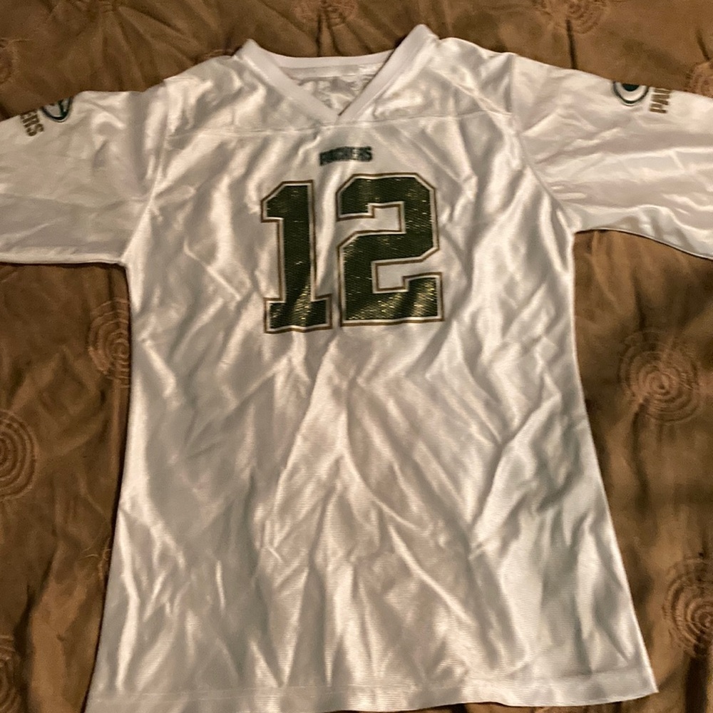 Rodgers youth Green Bay packer jersey